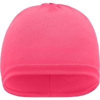 Running Beanie - Bright pink