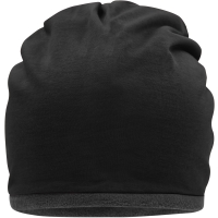 Fleece Beanie - Black/carbon