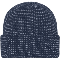 Reflective Winter Beanie - Navy