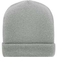 Soft Knitted Winter Beanie - Light grey