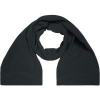 Microfleece Scarf - Black