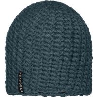Casual Outsized Crocheted Cap - Carbon