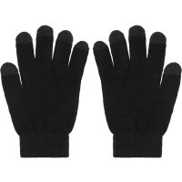 Touch-Screen Knitted Gloves - Black