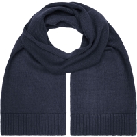 Melange Scarf Basic - Navy