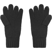 Melange Gloves Basic - Black