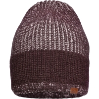 Urban Knitted Hat - Plum/glacier grey