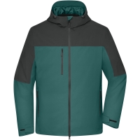Men's 3-in-1 Jacket  GRS - Smoky green/carbon
