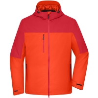 Men's 3-in-1 Jacket  GRS - Spicy orange/red