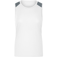 Ladies' Running Tank  GRS - White