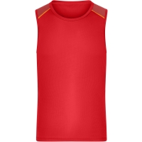 Men's Running Tank  GRS - Spicy orange