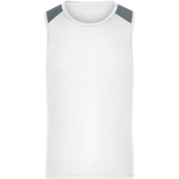 Men's Running Tank  GRS - White