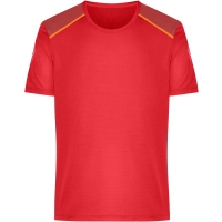 Men's Running T-Shirt  GRS - Spicy orange