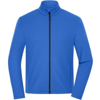 Men's Sports Structured Fleece Jacket  GRS - Peacock blue