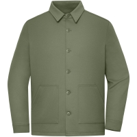 Shirt Jacket Unisex  OCS Blended & GRS - Olive