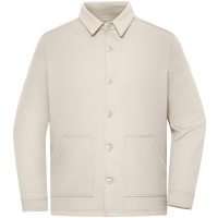 Shirt Jacket Unisex  OCS Blended & GRS - Sandstone