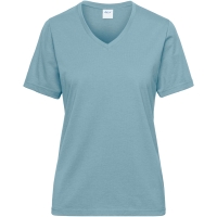 Ladies' BIO Workwear T-Shirt - Steel blue