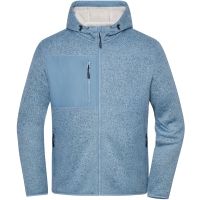 Steel blue melange/nature