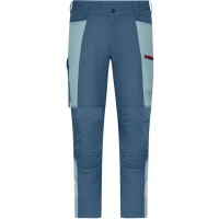 Workwear Pants (All-Season) 4-Way Stretch - Deep blue/steel blue