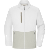 Workwear Softshell Jacket - White/cement