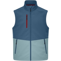 Workwear Softshell Vest - Deep blue/steel blue