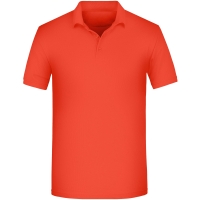 Men's BIO Workwear Polo - Spicy orange