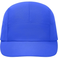7 Panel Sports-Cap - Peacock blue