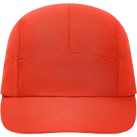 7 Panel Sports-Cap - Spicy orange