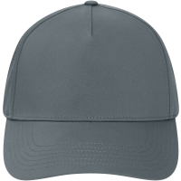 5 Panel Laser-Cut Cap - Grey