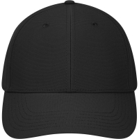 6 Panel Workwear Cap RCS - Black