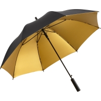 AC regular umbrella FARE®-Doubleface - Black/gold