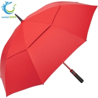 AC golf umbrella FARE®-Doubleface XL Vent - Red black