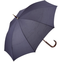 AC woodshaft regular umbrella - Night blue/starsky