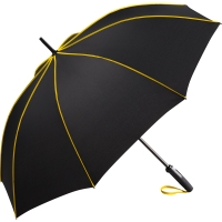 AC midsize umbrella FARE®-Seam - Black yellow