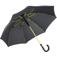 AC midsize umbrella FARE®-Style - Black yellow