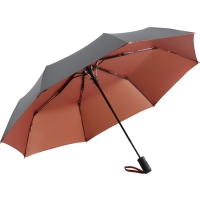 AC mini umbrella FARE®-Doubleface - Grey/copper