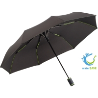 Pocket umbrella FARE® AC Mini Style - Black lime