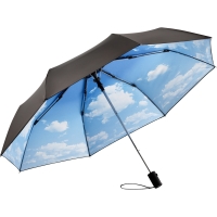 AC mini umbrella FARE®-Nature - Black/cloud design