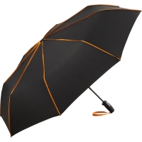 AOC oversize mini umbrella FARE®-Seam - Black orange
