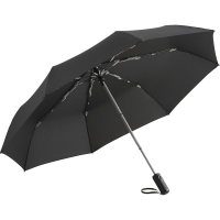 Oversize mini umbrella FARE®-AOC Colorline - Black light grey