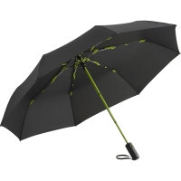 Oversize mini umbrella FARE®-AOC Colorline - Black lime
