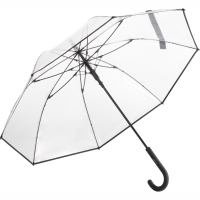 AC regular umbrella FARE®-Pure - Transparent black