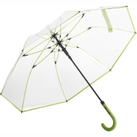 AC regular umbrella FARE®-Pure - Transparent lime