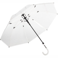 AC regular umbrella FARE®-Pure - Transparent white