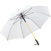 AC alu golf umbrella FARE®-Precious - White/gold