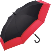 AC golf umbrella FARE®-Stretch 360 - Black red