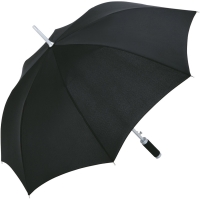 AC alu regular umbrella Windmatic - Black