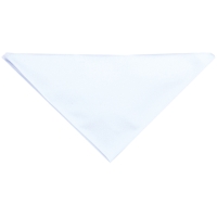 Triangular Scarf - White