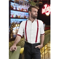 Suspenders Classic - Ruby red