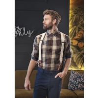 Suspenders Urban-Herringbone - Sand