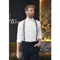 Suspenders Urban-Glencheck - Navy